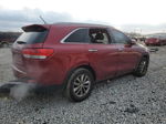 2018 Kia Sorento Lx Red vin: 5XYPGDA5XJG338822