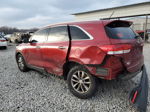 2018 Kia Sorento Lx Red vin: 5XYPGDA5XJG338822