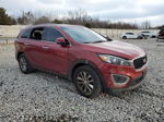 2018 Kia Sorento Lx Red vin: 5XYPGDA5XJG338822