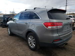 2018 Kia Sorento Lx Gray vin: 5XYPGDA5XJG371965