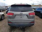 2018 Kia Sorento Lx Gray vin: 5XYPGDA5XJG371965