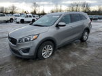 2018 Kia Sorento Lx Gray vin: 5XYPGDA5XJG391861