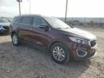 2018 Kia Sorento Lx Maroon vin: 5XYPGDA5XJG408545