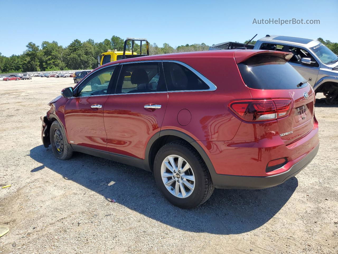 2020 Kia Sorento S Red vin: 5XYPGDA5XLG617786