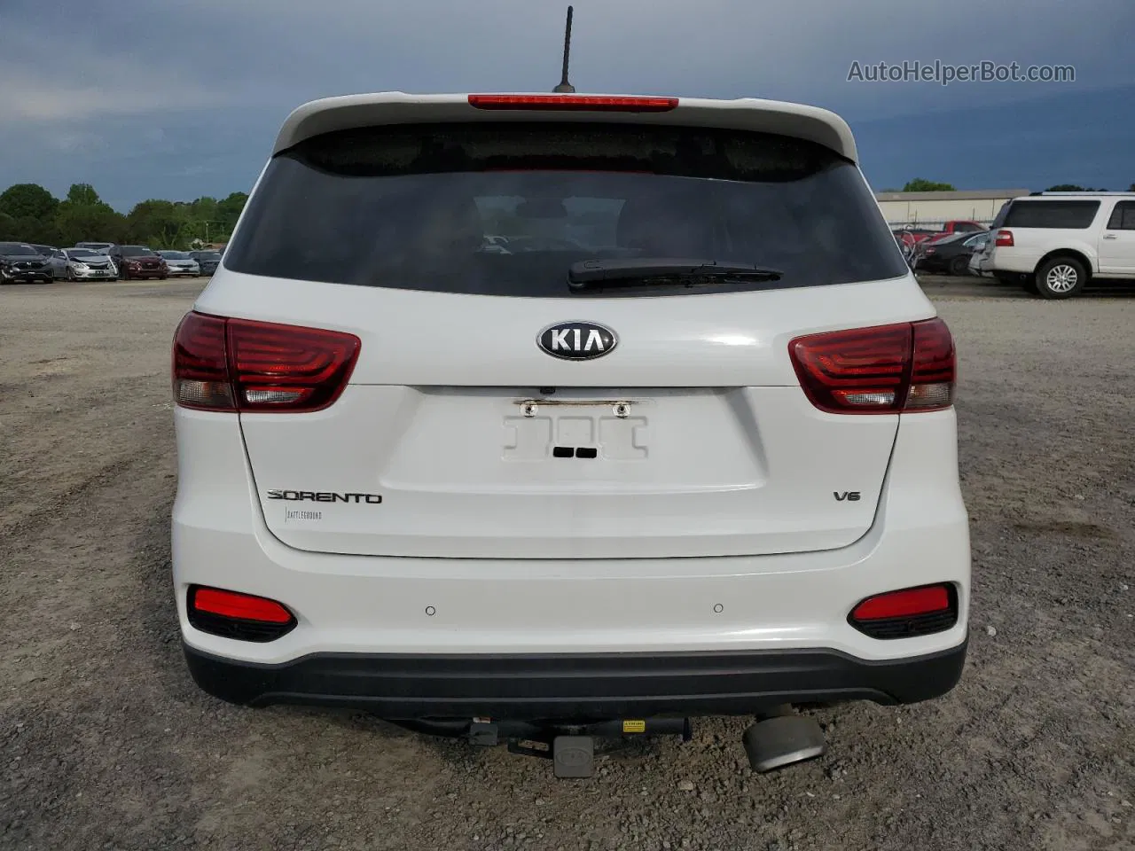 2020 Kia Sorento S Белый vin: 5XYPGDA5XLG658225