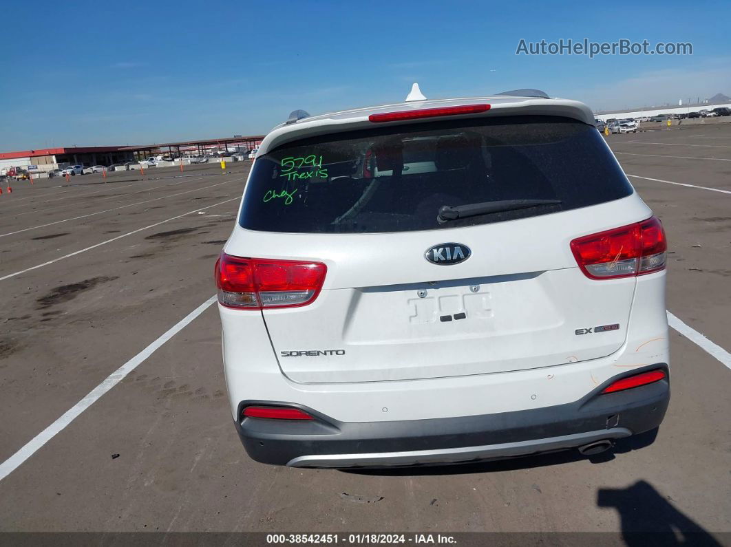 2017 Kia Sorento 2.0t Ex Белый vin: 5XYPH4A11HG241111