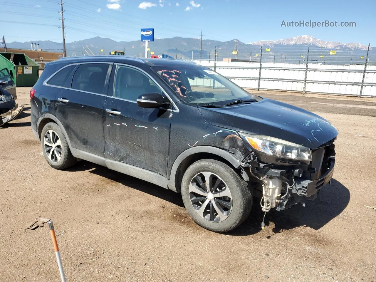 2017 Kia Sorento Ex Black vin: 5XYPH4A13HG262008