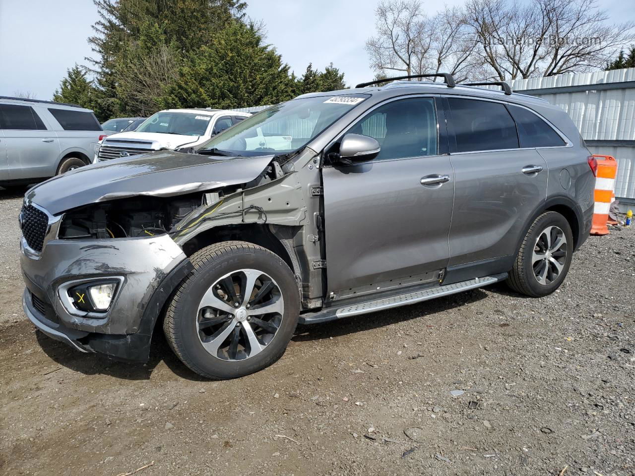 2017 Kia Sorento Ex Silver vin: 5XYPH4A50HG236677