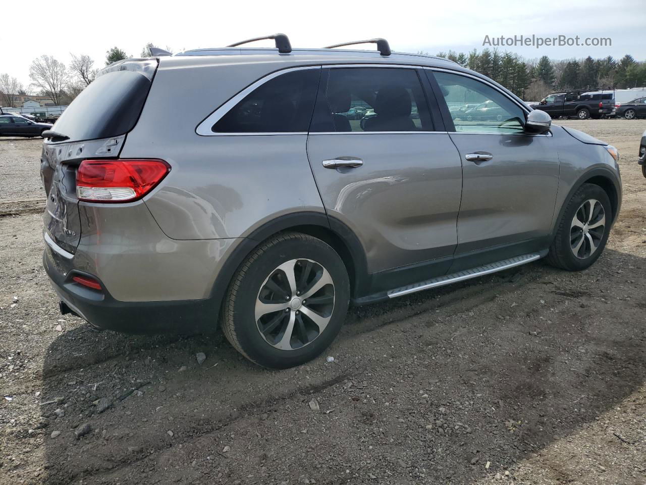 2017 Kia Sorento Ex Silver vin: 5XYPH4A50HG236677