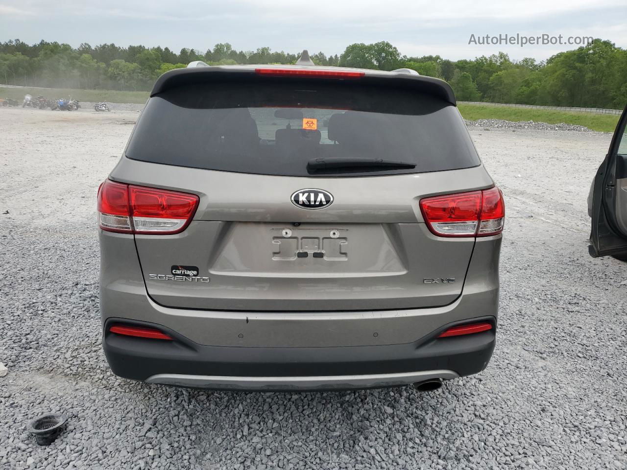 2017 Kia Sorento Ex Gray vin: 5XYPH4A50HG289153