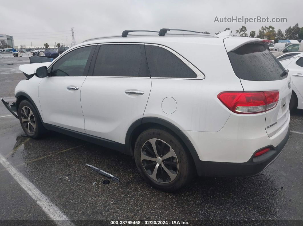 2017 Kia Sorento 3.3l Ex White vin: 5XYPH4A50HG315699