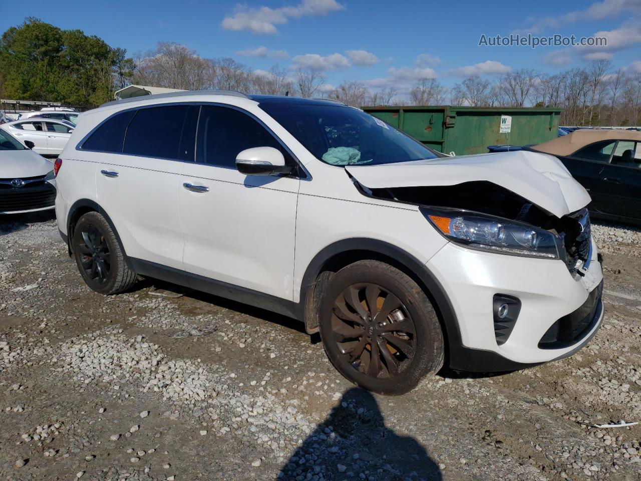 2020 Kia Sorento Ex White vin: 5XYPH4A50LG639437