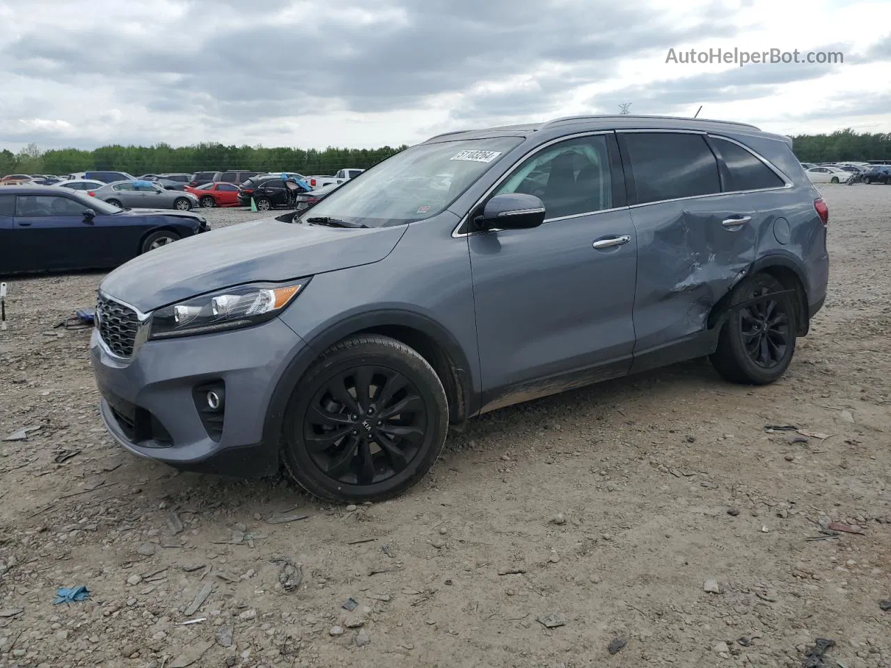 2020 Kia Sorento Ex Gray vin: 5XYPH4A50LG647487