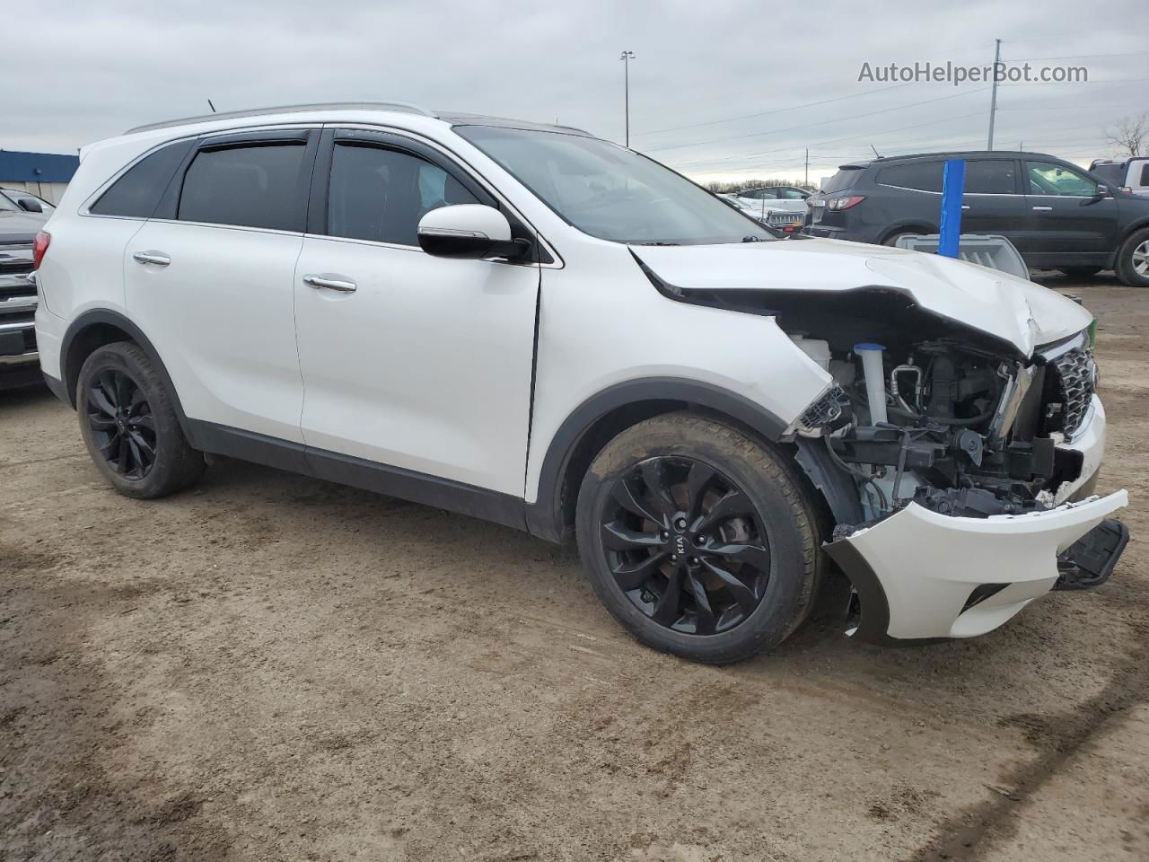 2020 Kia Sorento Ex White vin: 5XYPH4A50LG705470