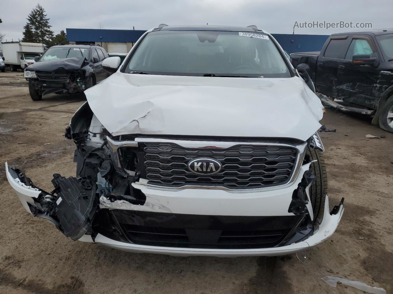 2020 Kia Sorento Ex White vin: 5XYPH4A50LG705470