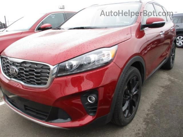 2020 Kia Sorento Ex V6 Red vin: 5XYPH4A51LG702450