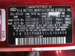 2020 Kia Sorento Ex V6 Red vin: 5XYPH4A51LG702450