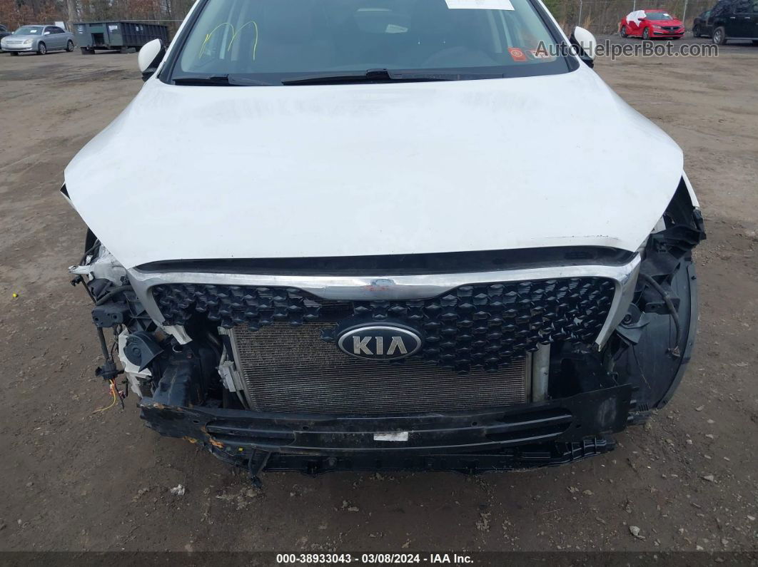 2017 Kia Sorento 3.3l Ex White vin: 5XYPH4A52HG321696