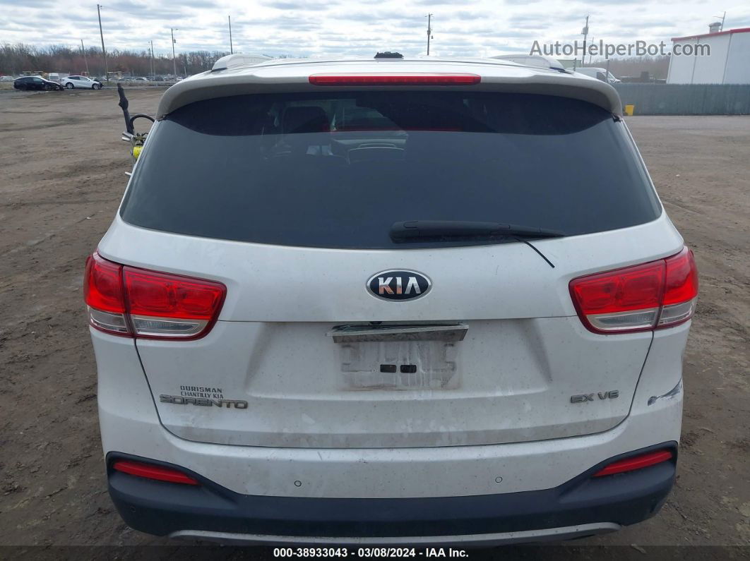 2017 Kia Sorento 3.3l Ex White vin: 5XYPH4A52HG321696