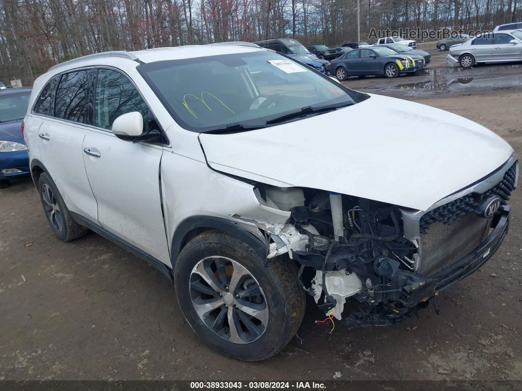 2017 Kia Sorento 3.3l Ex White vin: 5XYPH4A52HG321696