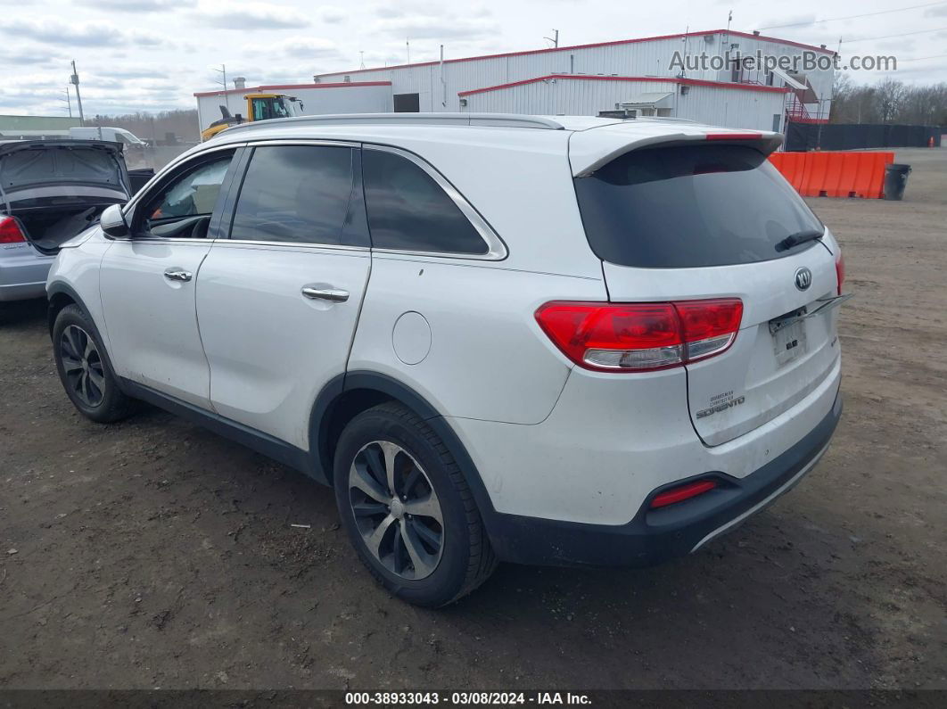 2017 Kia Sorento 3.3l Ex White vin: 5XYPH4A52HG321696