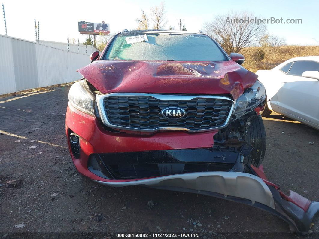 2020 Kia Sorento 3.3l Ex Red vin: 5XYPH4A52LG709617