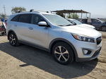 2017 Kia Sorento Ex Серебряный vin: 5XYPH4A54HG222457