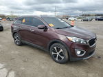 2017 Kia Sorento Ex Фиолетовый vin: 5XYPH4A54HG320274