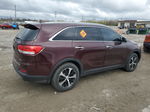 2017 Kia Sorento Ex Фиолетовый vin: 5XYPH4A54HG320274