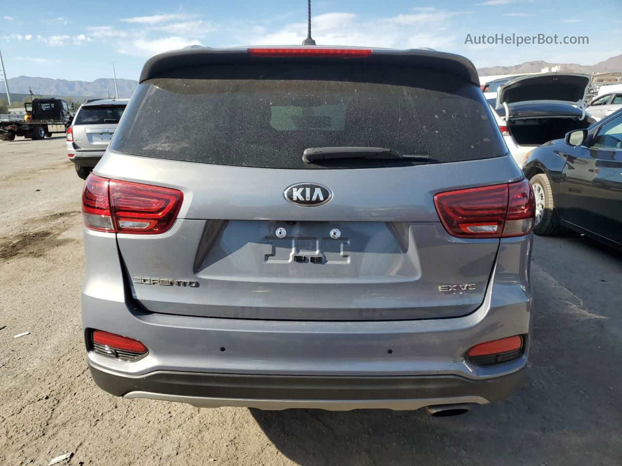 2020 Kia Sorento Ex Silver vin: 5XYPH4A54LG677673