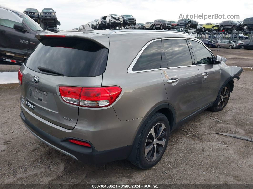 2017 Kia Sorento 3.3l Ex Gray vin: 5XYPH4A55HG307792