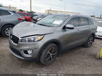 2017 Kia Sorento 3.3l Ex Серый vin: 5XYPH4A55HG307792