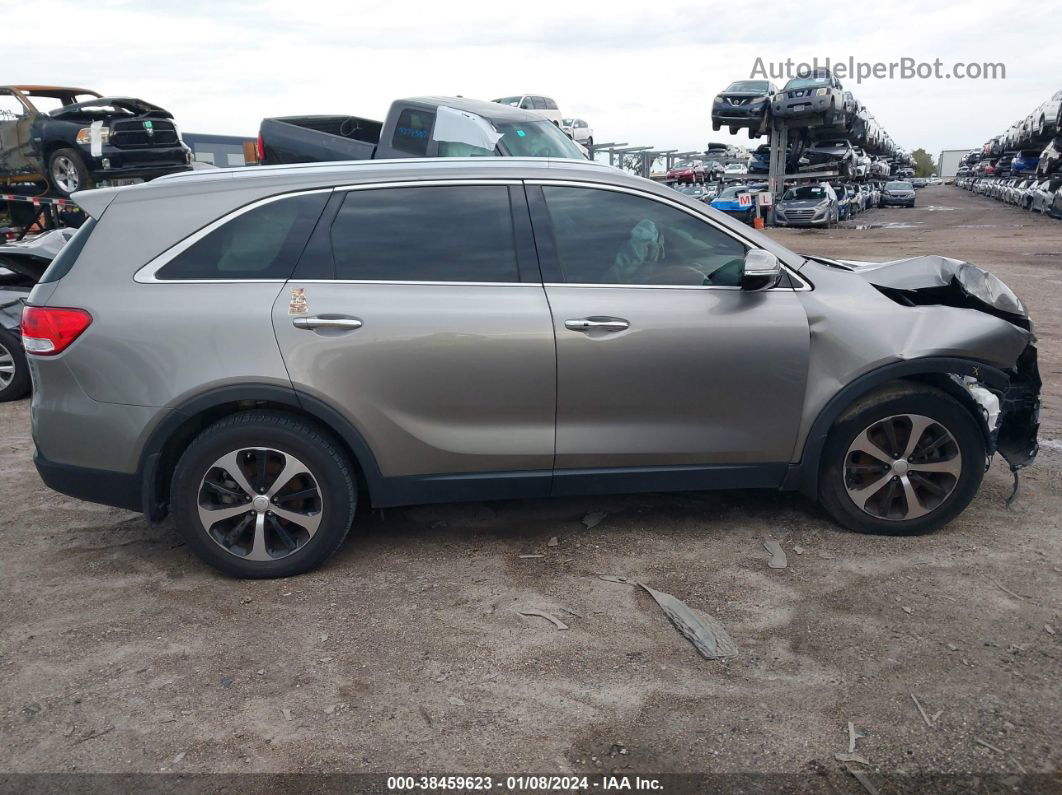 2017 Kia Sorento 3.3l Ex Gray vin: 5XYPH4A55HG307792