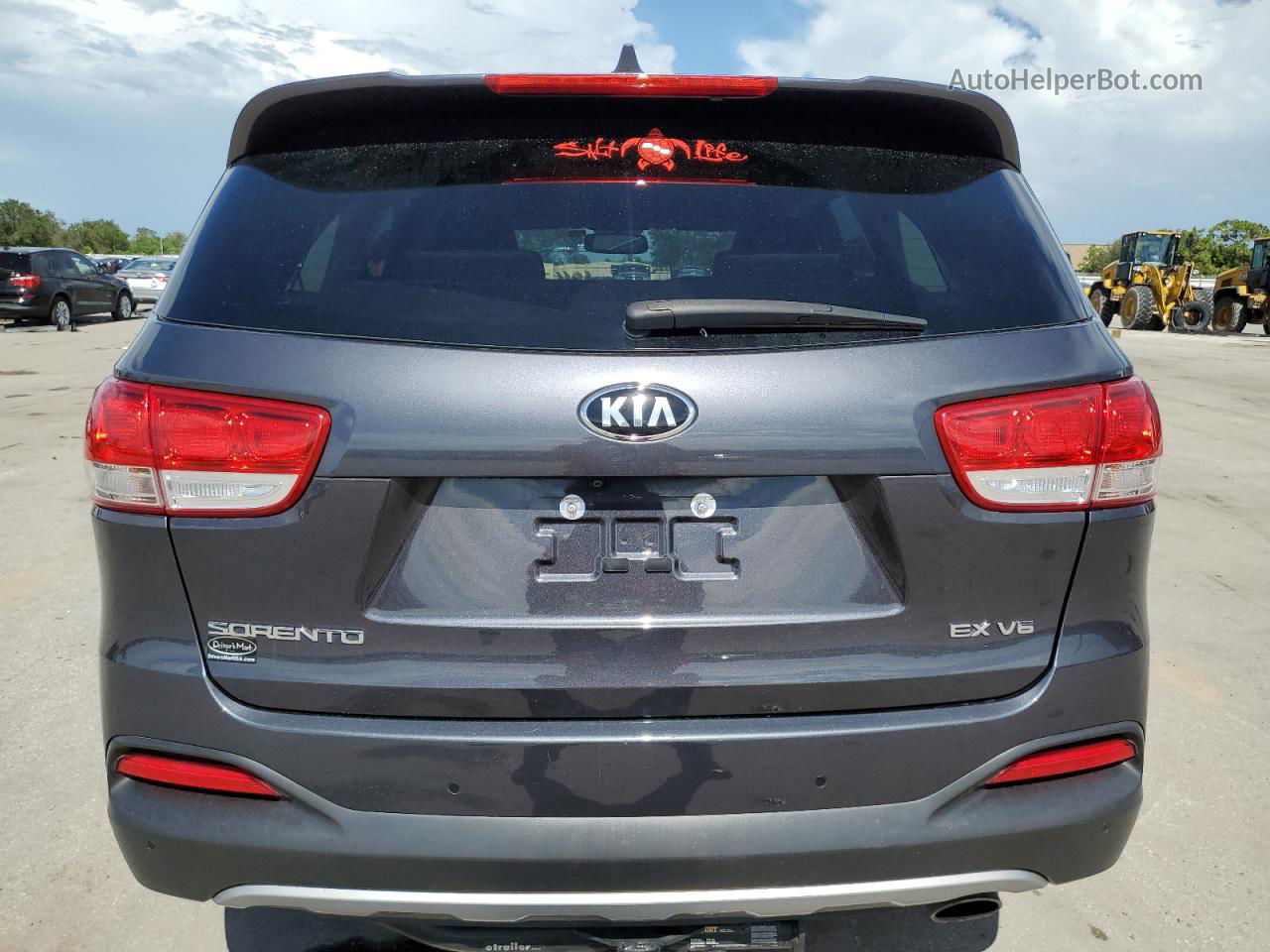 2018 Kia Sorento Ex Угольный vin: 5XYPH4A55JG384037