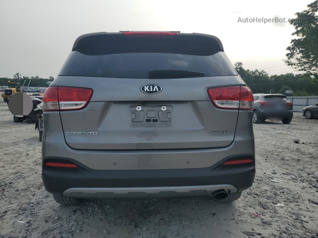 2018 Kia Sorento Ex Gray vin: 5XYPH4A55JG410443