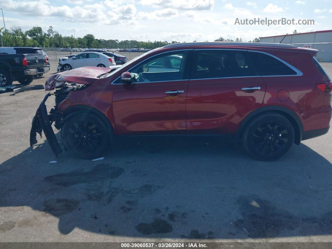 2020 Kia Sorento 3.3l Ex Красный vin: 5XYPH4A55LG662342