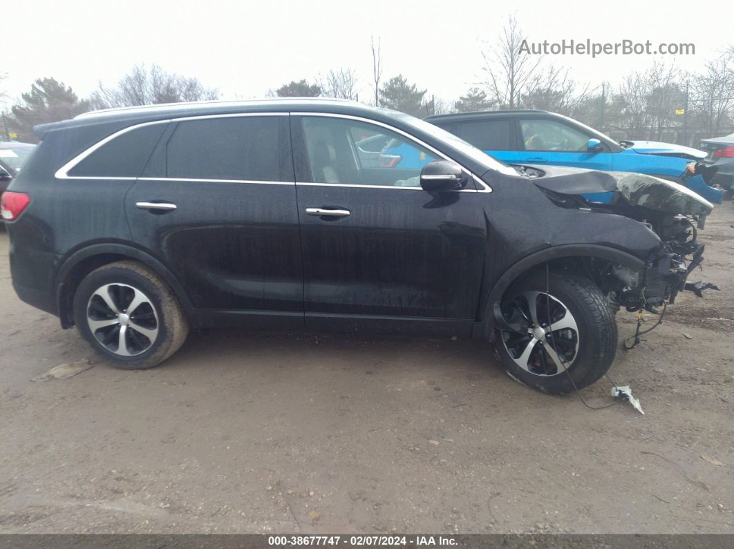 2018 Kia Sorento 3.3l Ex Черный vin: 5XYPH4A56JG360782