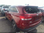 2018 Kia Sorento Ex V6 Red vin: 5XYPH4A56JG406188