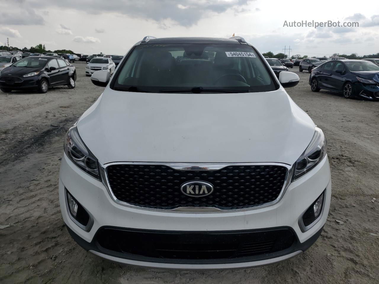 2017 Kia Sorento Ex White vin: 5XYPH4A57HG251032