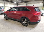 2018 Kia Sorento Ex Burgundy vin: 5XYPH4A57JG346325