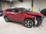 2018 Kia Sorento Ex Burgundy vin: 5XYPH4A57JG346325