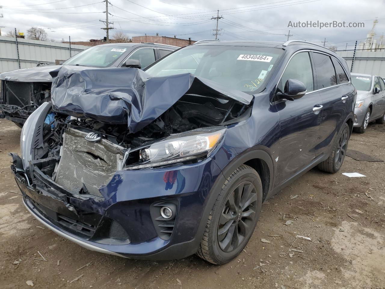 2020 Kia Sorento Ex Blue vin: 5XYPH4A57LG651956