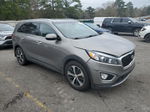 2018 Kia Sorento Ex Gray vin: 5XYPH4A58JG410064