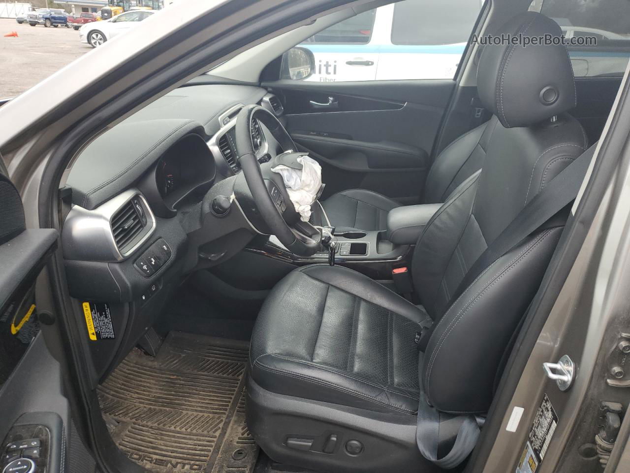 2018 Kia Sorento Ex Серый vin: 5XYPH4A58JG410064