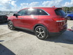 2018 Kia Sorento Ex Red vin: 5XYPH4A58JG425471