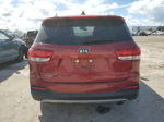 2018 Kia Sorento Ex Red vin: 5XYPH4A58JG425471