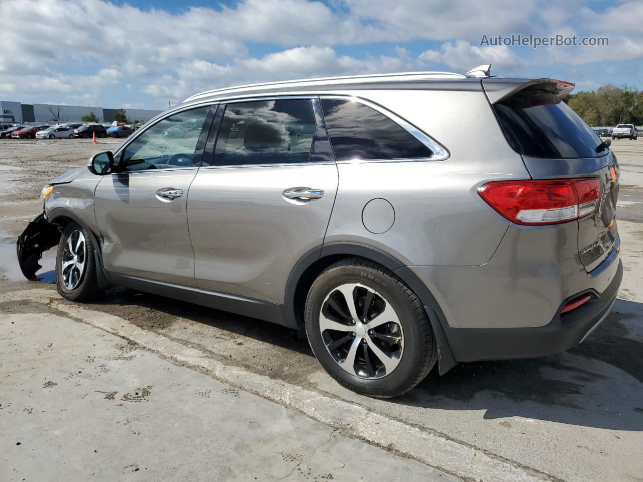 2017 Kia Sorento Ex Gray vin: 5XYPH4A59HG299504