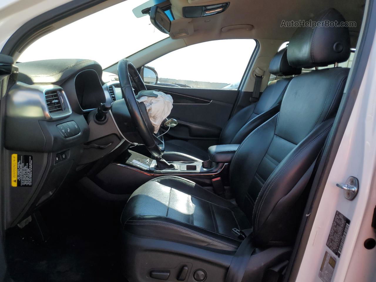 2018 Kia Sorento Ex Белый vin: 5XYPH4A59JG373509