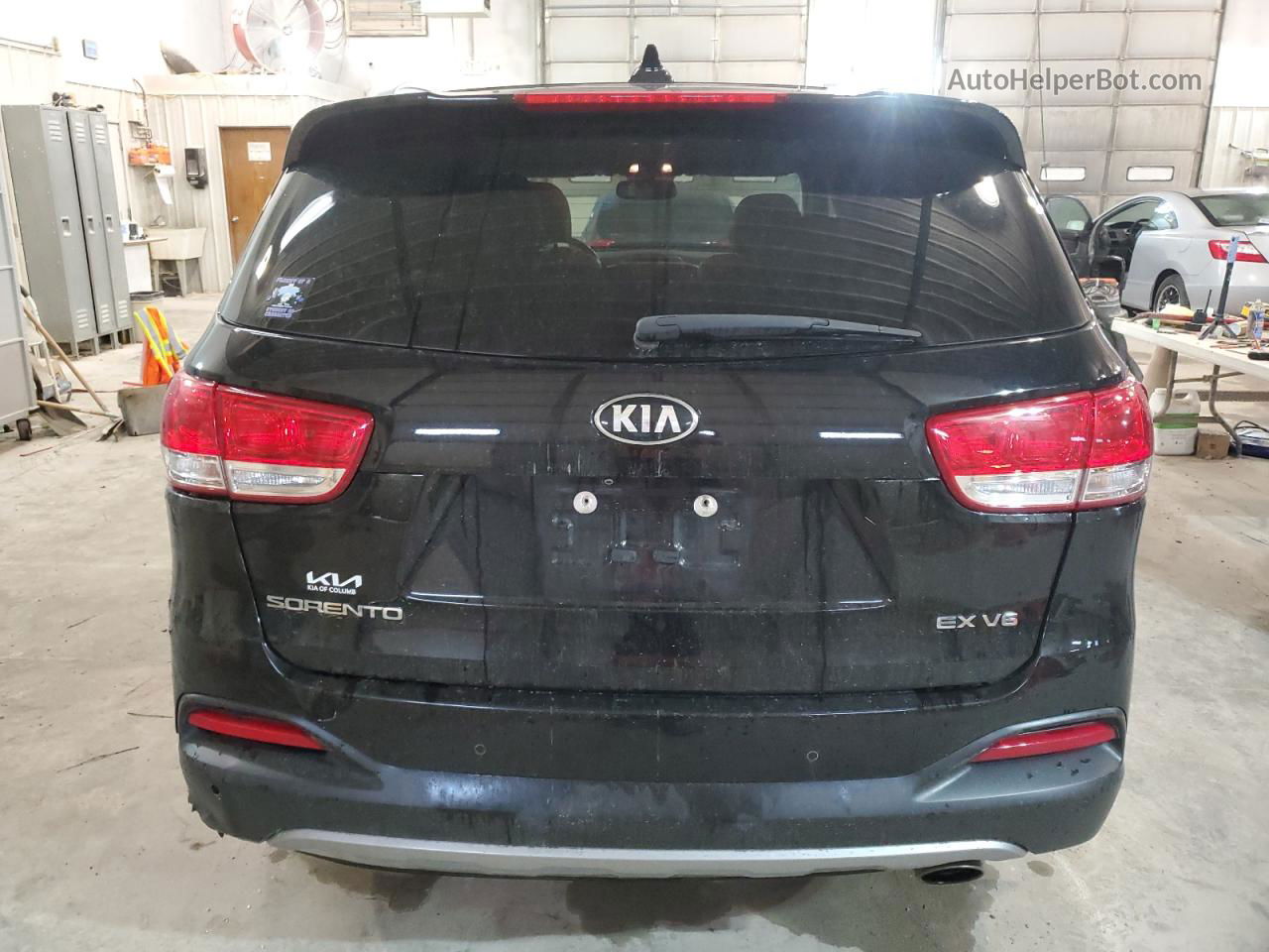 2018 Kia Sorento Ex Черный vin: 5XYPH4A59JG386762