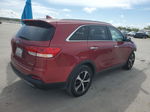 2018 Kia Sorento Ex Red vin: 5XYPH4A59JG409778